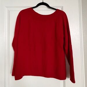 Charter Club Vibrant Red Cashmere Sweater
